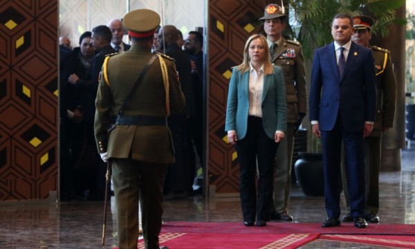 La premier Giorgia Meloni visita hoy Libia. Migración, petróleo y gas, ejes de su agenda 