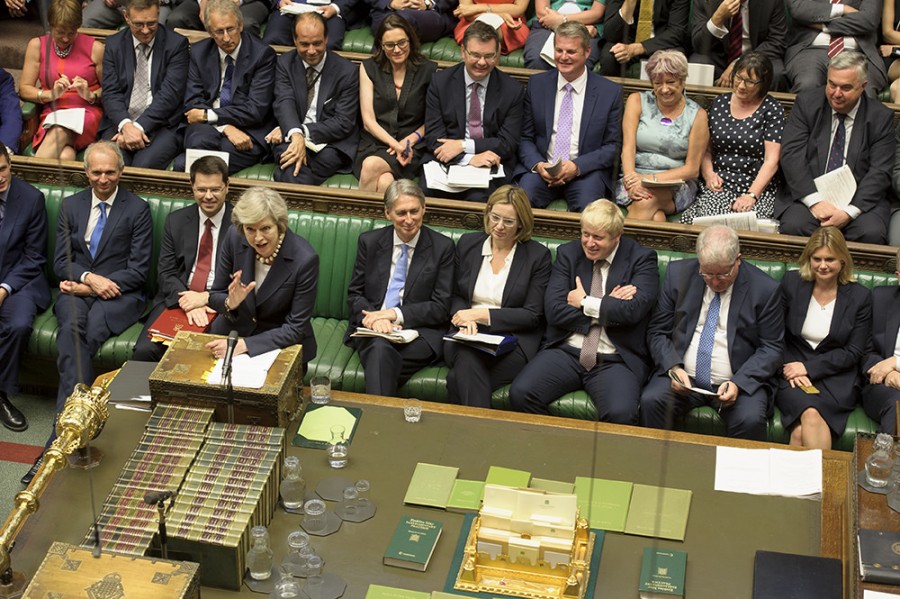 Brexit bill backed by British parliament.