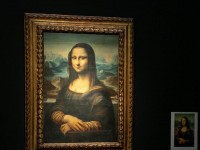 Parigi Museo Louvre la Gioconda  capolavoro di Leonardo da Vinci,