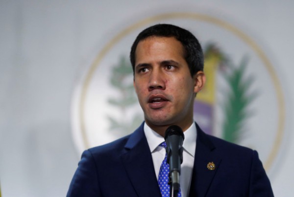 El presidente encargado de Venezuela, Juan Guaidó