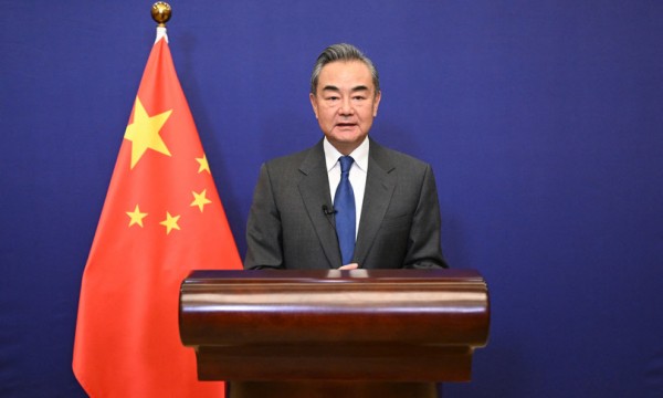 Il ministro degli Esteri cinese Wang Yi