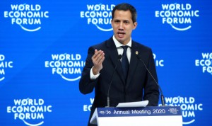 Guaidó al World Economic Forum: non riposeremo fino a quando non raggiungeremo la nostra seconda indipendenza
