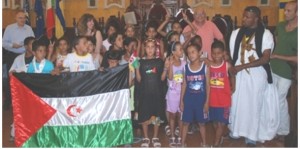 Parma - Delegazione di bambini Sahrawi in municipio