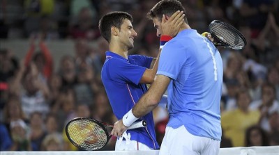 Argentino Del Potro se carga a Djokovic en Río