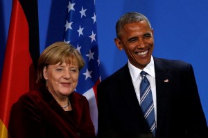 Obama praises Merkel, says US-Europe foundation stone intact