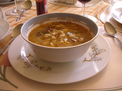 Calapurca plato tipico de la gastronomía de Chile
