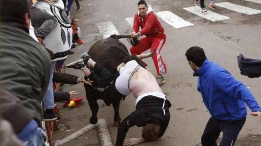 Pamplona: la festa con i tori si chiude con dodici feriti, protestano gli animalisti