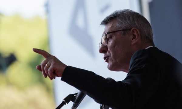 Maurizio Landini, segretario Cgil