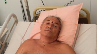 Abuelo italiano héroe: Pierde una pierna para salvar a sus nietos del ataque en Niza