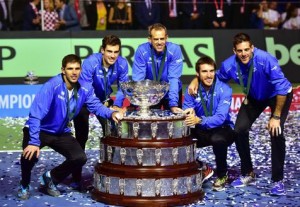 El equipo argentino que ganó la Copa Davis
