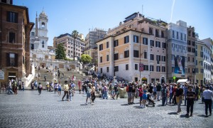 Caldo e sole a Roma