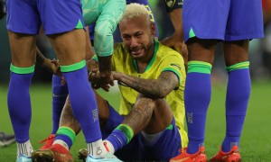 La disperazione di Neymar