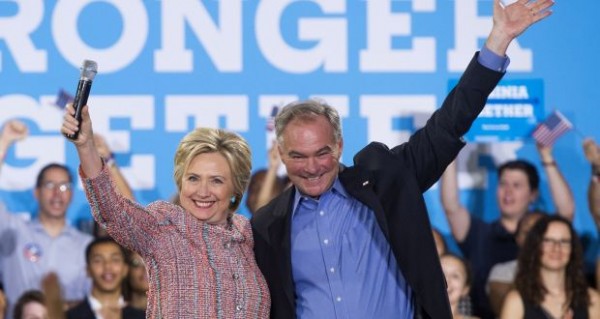 Clinton picks Tim Kaine as running mate for White House race