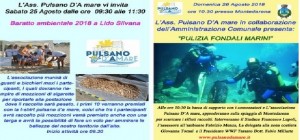 Taranto - Pulizia fondali con l&#039;associazione Pulsano da Mare