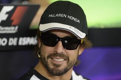   Il pilota della McLaren Honda  Fernando Alonso