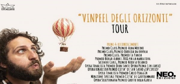 L’autore abruzzese Peppe Millanta con «Winpeel degli orizzonti » libro che fa sognare finalista al Premio John Fante Opera Prima