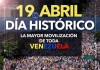 Venezuela: Oggi grande manifestazione dell&#039;opposizione e 11 Paesi America latina premono per elezioni
