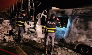 La scena dell&#039;incidente a Urbino