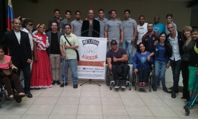 Asogin único gimnasio en Venezuela para personas con discapacidad