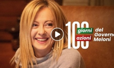 &quot;100 azioni in 100 giorni&quot;, il video-bilancio del premier Meloni 