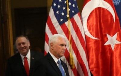 US Vice President Mike Pence and US Secretary of State Mike Pompeo visits Turkey