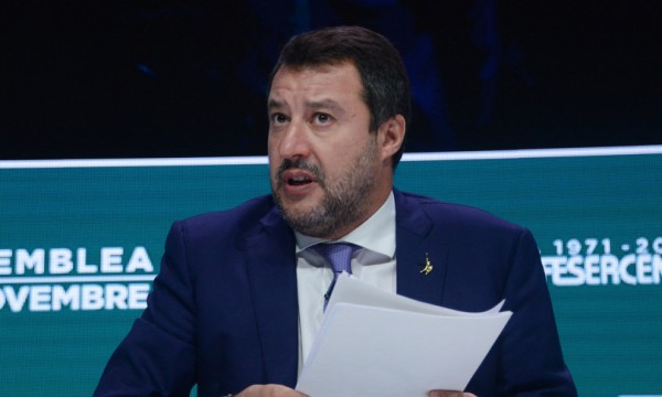 Matteo Salvini  ministro delle Infrastrutture e dei Trasporti