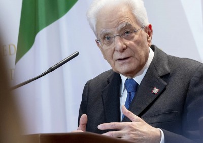 Il presidente della Repubblica Sergio Mattarella