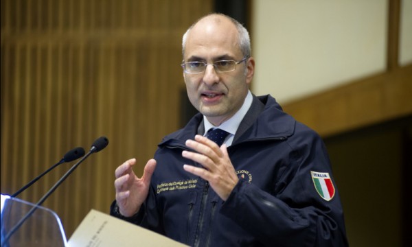 Il nuovo capo della Protezione civile, Fabrizio Curcio