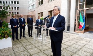 Il premier Mario Draghi 