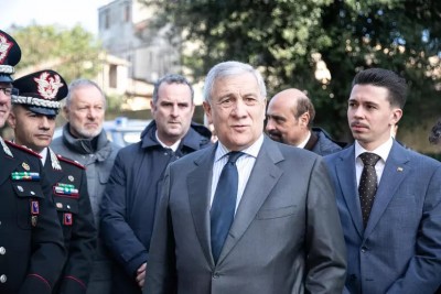 Il ministro degli Esteri, Antonio Tajani