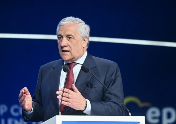 Il vicepremier e ministro degli Esteri italiano, Antonio Tajani