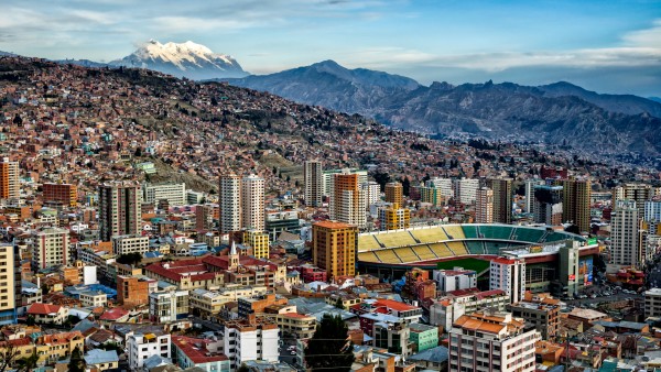 La Paz la capitale politica della Bolivia