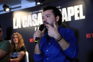 Presentación de la tercera temporada de La Casa de Papel