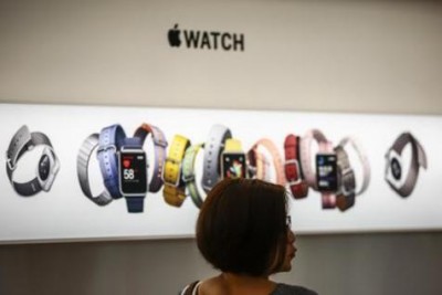 Apple Watch en exposición 