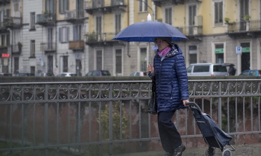 Maltempo, pioggia a Torino 