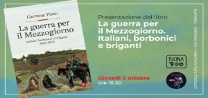 Taranto - “La guerra per il Mezzogiorno” al circolo ARCI Gagarin