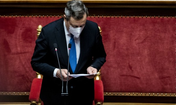 Draghi: &quot;Mantenere la pressione, bisogna portare Mosca al tavolo dei negoziati&quot;