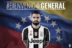 Il venezuelano Tomas Rincon ha firmato ufficialmente oggi con la Juventus: &quot;Sono orgoglioso&quot;