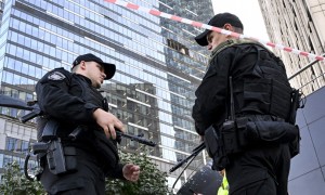 Forze di sicurezza russe a Mosca