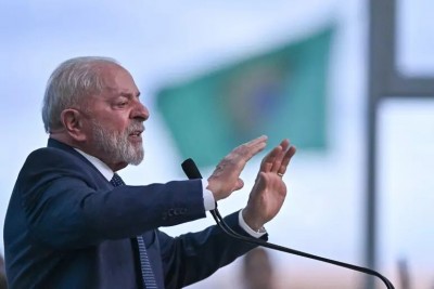 Il presidente del Brasile, Luiz Inacio Lula da Silva