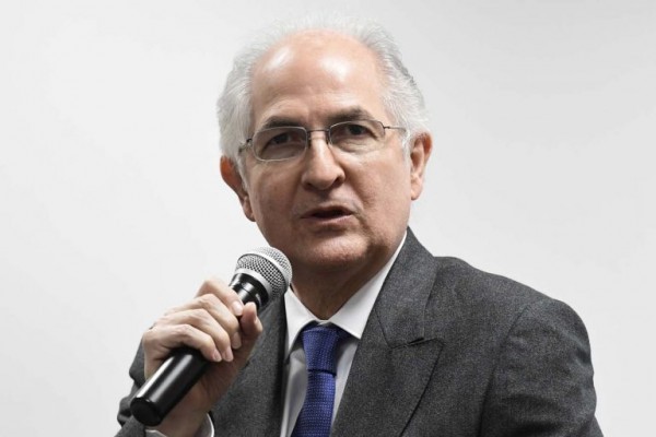 El alcalde metropolitano de Caracas, Antonio Ledezma