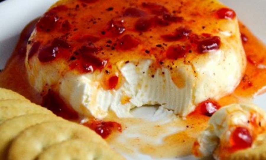 Dip Queso Crema y Pimentones