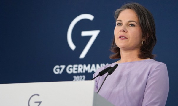 Il ministro degli Esteri della Germania Annalena Baerbock  