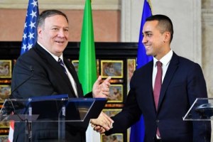 Di Maio a Pompeo: &quot;Faremo di tutto per difendere imprese italiane&quot;