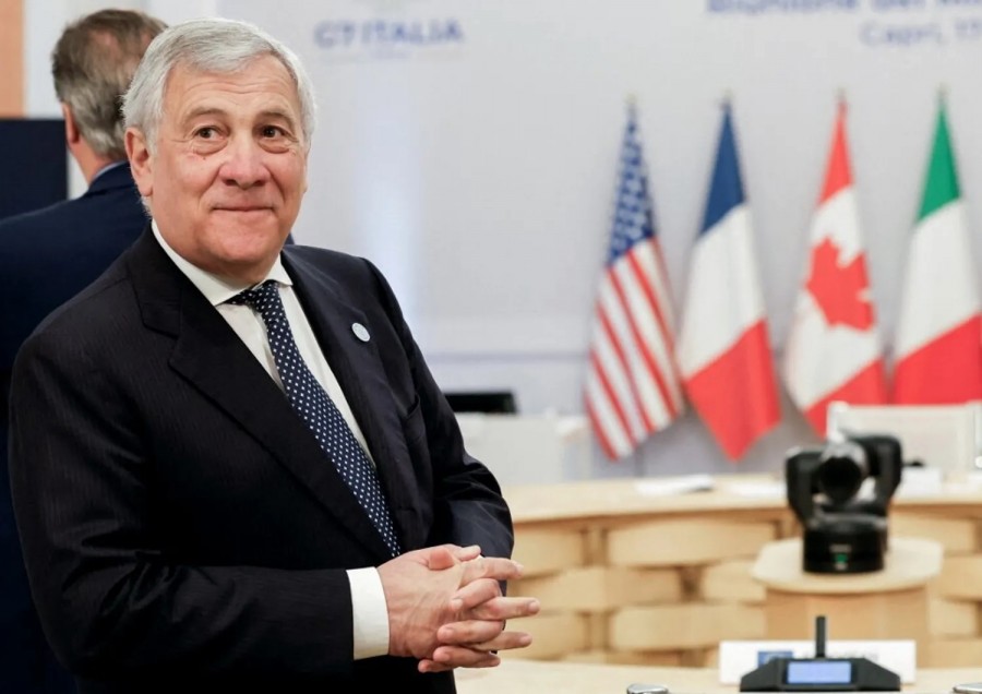 Il vicepremier e ministro degli Esteri italiano, Antonio Tajani