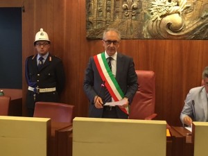 Caserta - Si è svolto il primo consiglio comunale, Il sindaco ha presentato la giunta