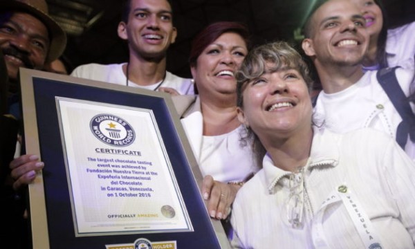 Otro récord Guinness para el chocolate venezolano