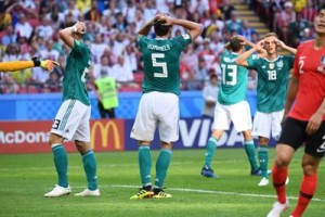 Germania fuori dai Mondiali