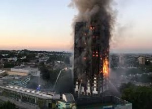 Massive fire engulfs London tower block