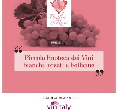 Puglia in Rose’, un Vinitaly 2017 a stelle e strisce per i rosati pugliesi